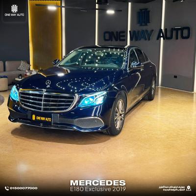 مرسيدس E 180 2019